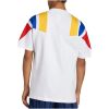 Mens Colombia EQT Tee Jersey 2026 Mens Colombia EQT Tee Jersey 2026 white shirt back view on model showing relaxed streetwear cut and shoulder color blocks