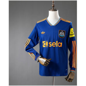 Mens Newcastle United Long Sleeve Third Jersey 2025/26 front view on mannequin