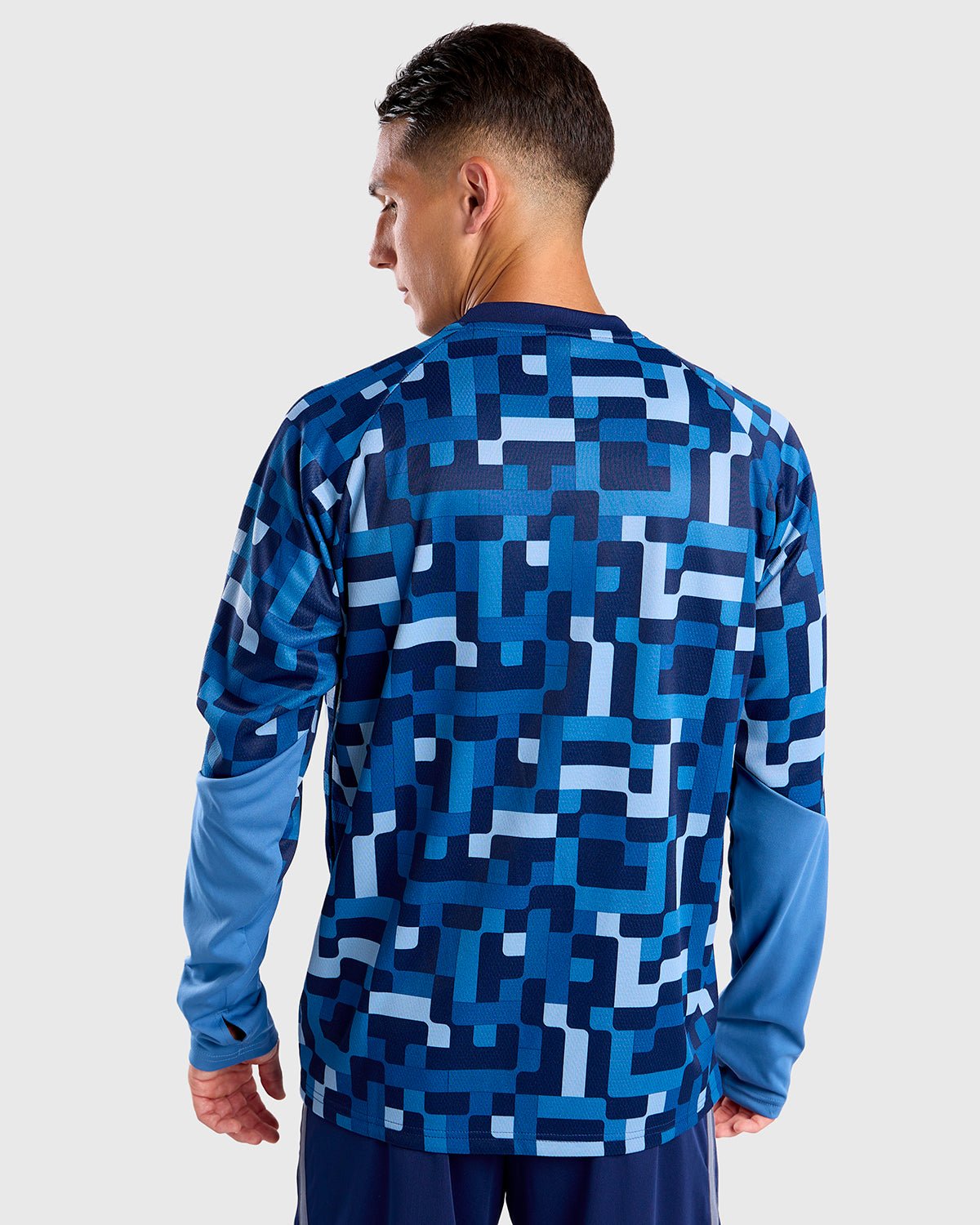 Mens Nottingham Forest Blue Pre-Match Long Sleeve Jersey 2026/27 Mens Nottingham Forest Blue Pre-Match Long Sleeve Jersey 2026/27