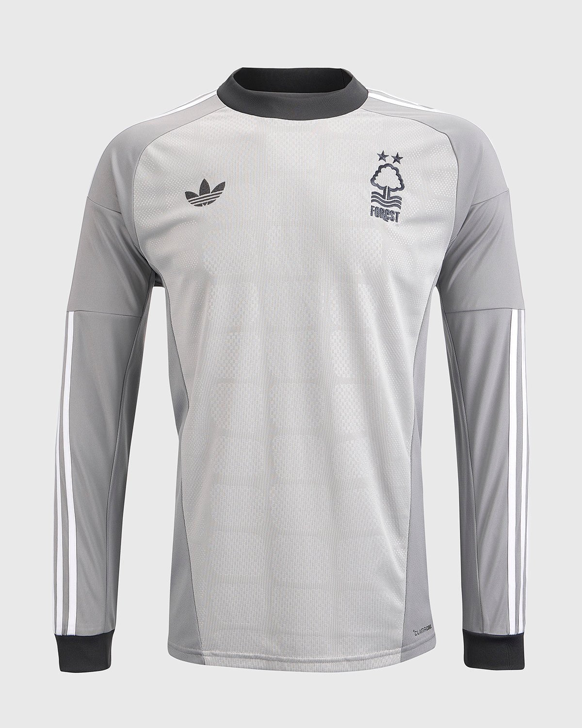 Mens Nottingham Forest Grey Goalkeeper Long Sleeve Jersey 2026/27 Mens Nottingham Forest Grey Goalkeeper Long Sleeve Jersey 2026/27