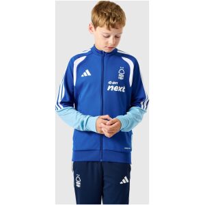 Kids Nottingham Forest Blue Track Jacket 2026/27 Kids Nottingham Forest Blue Track Jacket 2026/27