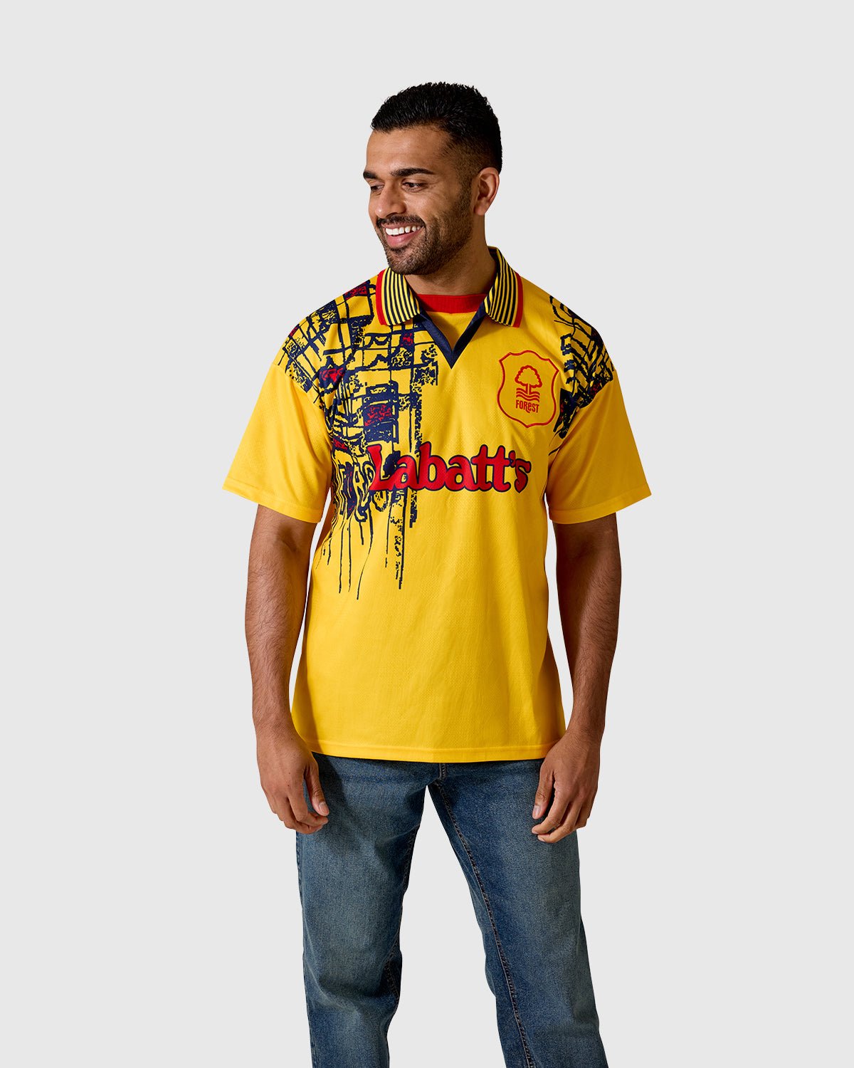 Mens Nottingham Forest Away Retro Jersey 1995-97 Mens Nottingham Forest Away Retro Jersey 1995-97
