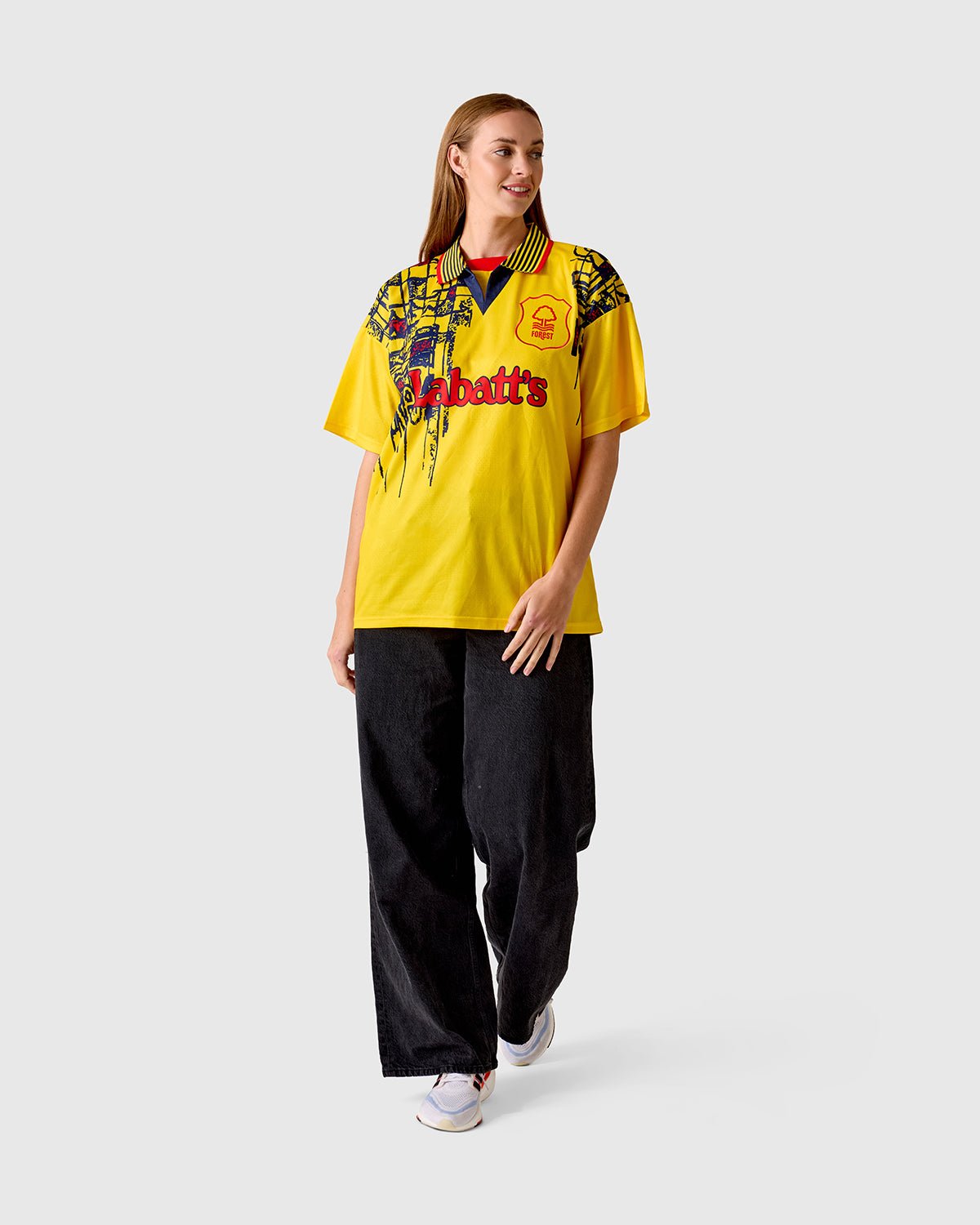 Mens Nottingham Forest Away Retro Jersey 1995-97 Mens Nottingham Forest Away Retro Jersey 1995-97