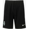 Mens Sporting CP Home Shorts 2026/27 front view in black with green crest