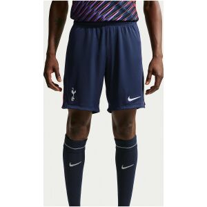 Mens Tottenham Hotspur Away Shorts 2026/27 navy shorts front view with white Spurs crest and Nike Swoosh