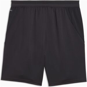 Mens AC Milan Third Shorts 2026/27 black shorts back view showing mesh waistband and clean black seat