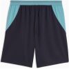 Mens Marseille Away Shorts 2026/27 navy shorts back view showing turquoise mesh waistband and clean seat