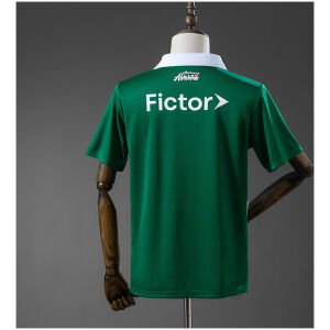 Mens Palmeiras White and Green Striped Special Edition Jersey 2025/26 rear view showing authentic team styling