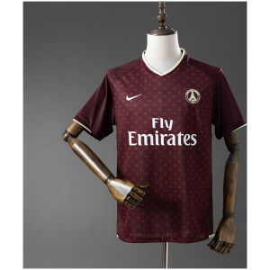 Mens PSG Retro Away Jersey 2006/07 front view on mannequin
