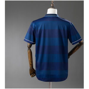 Mens Real Sociedad Retro Away Jersey 1999/00 rear view showing authentic team styling