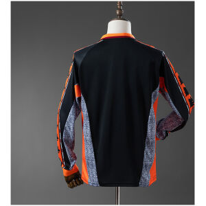 Mens Roma Retro Long Sleeve Third Jersey 1998/99 rear view showing authentic team styling