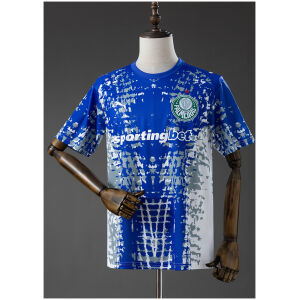 Mens Palmeiras GK Special Edition Jersey 2026/27 Mens Palmeiras GK Special Edition Jersey 2026/27 front view in blue with pixel graphic and crest
