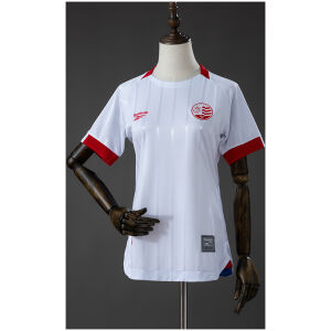 Mens Nautico Away Jersey 2026/27 front view in white with red cuffs and CNC 1901 crest