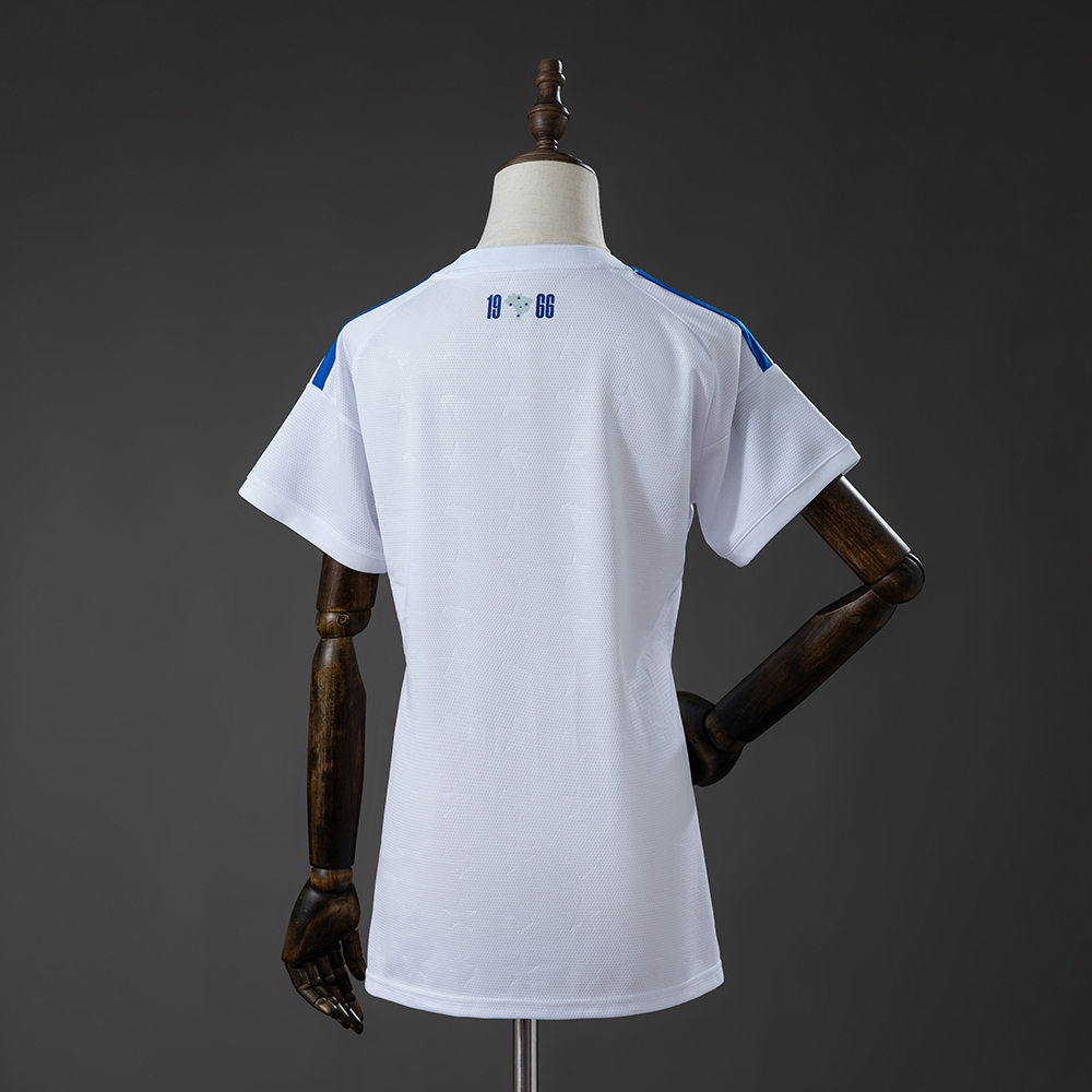 Womens Cruzeiro Away Jersey 2026/27 Womens Cruzeiro Away Jersey 2026/27 rear view showing authentic team styling