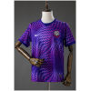 Mens Corinthians GK Purple Jersey 2026/27 front view with purple zigzag graphics and club crest