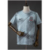 Mens Corinthians GK Grey Jersey 2026/27 front view in silver grey with 3D chevron pattern and crest