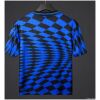 Mens Argentina x Thrasher x AFA Blue Checkered Collaboration Jersey 2026 Mens Argentina x Thrasher x AFA Blue Checkered Collaboration Jersey 2026 rear view showing authentic team styling
