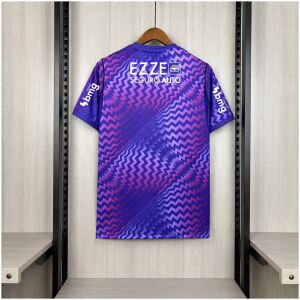 Mens Corinthians Purple All Sponsor Goalkeeper Jersey 2026/27 rear view showing authentic team styling