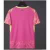 Mens Switzerland World Cup Pink Goalkeeper Jersey 2026 rear view showing authentic team styling