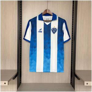 Mens Paysandu Para Home Jersey 2026/27 front view with blue and white stripes and polo collar