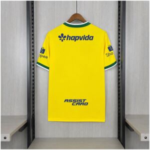 Mens Flamengo Yellow All Sponsor Jersey 2026/27 rear view showing authentic team styling