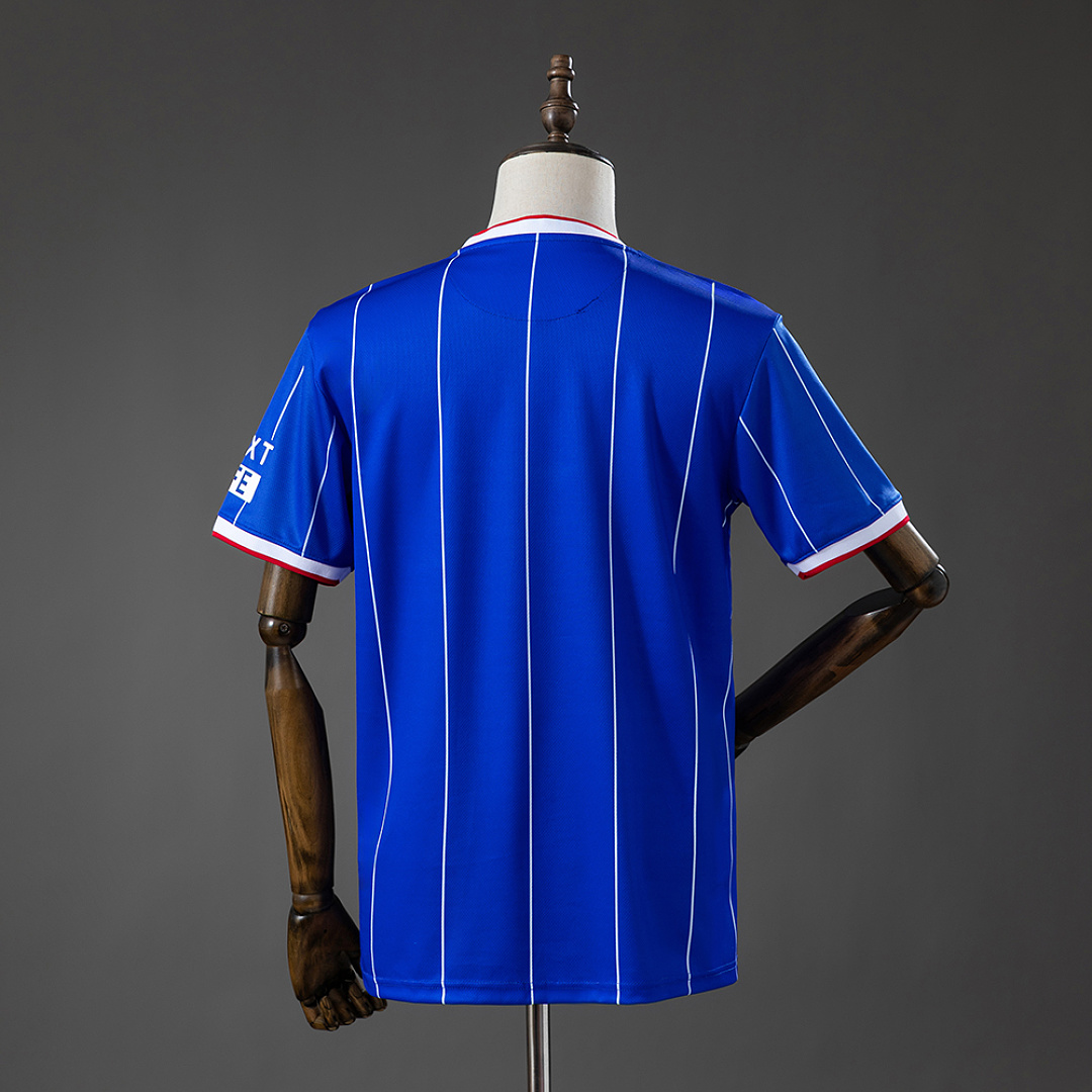 Mens Rangers Home Jersey 2026/27 Mens Rangers Home Jersey 2026/27 rear view showing authentic team styling