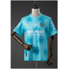 Mens Montevideo City Torque Home Jersey 2026/27 front view in sky blue with cyan halftone graphics