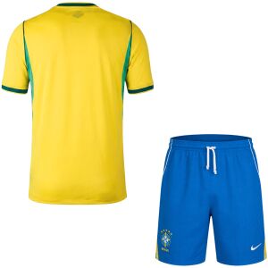 Mens Brazil Home Kit 2026 rear view of shirt and shorts