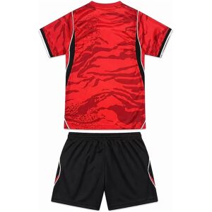 Kids South Korea Home Kit 2026 rear view of shirt and shorts