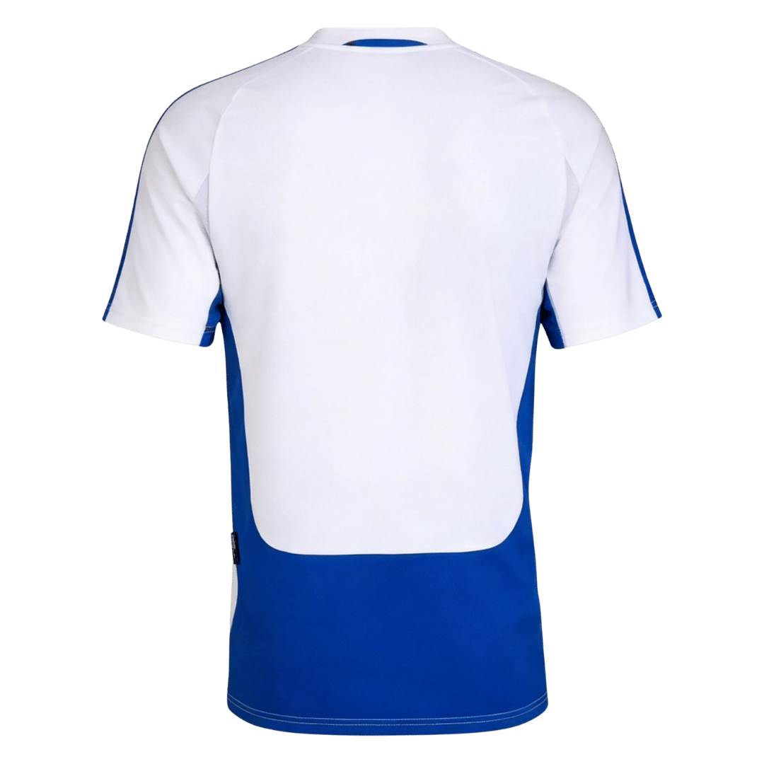 Mens Greece Retro Away Jersey 2004 Mens Greece Retro Away Jersey 2004 rear view showing authentic team styling