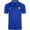 Mens Chelsea Home Jersey 2026/27 front view in royal blue with polo collar and yellow lion crest