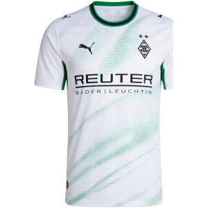 Mens Borussia Mönchengladbach Home Jersey 2026/27 front view with green halftone sash and crest