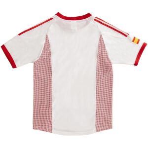 Mens Spain Retro Away Jersey 2002 rear view showing authentic team styling