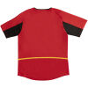 Mens Belgium Retro Home Jersey 2002 Mens Belgium Retro Home Jersey 2002 rear view showing authentic team styling