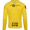 Mens FK Bodø/Glimt Long Sleeve Home Jersey 2026 Mens FK Bodø/Glimt Long Sleeve Home Jersey 2026 rear view