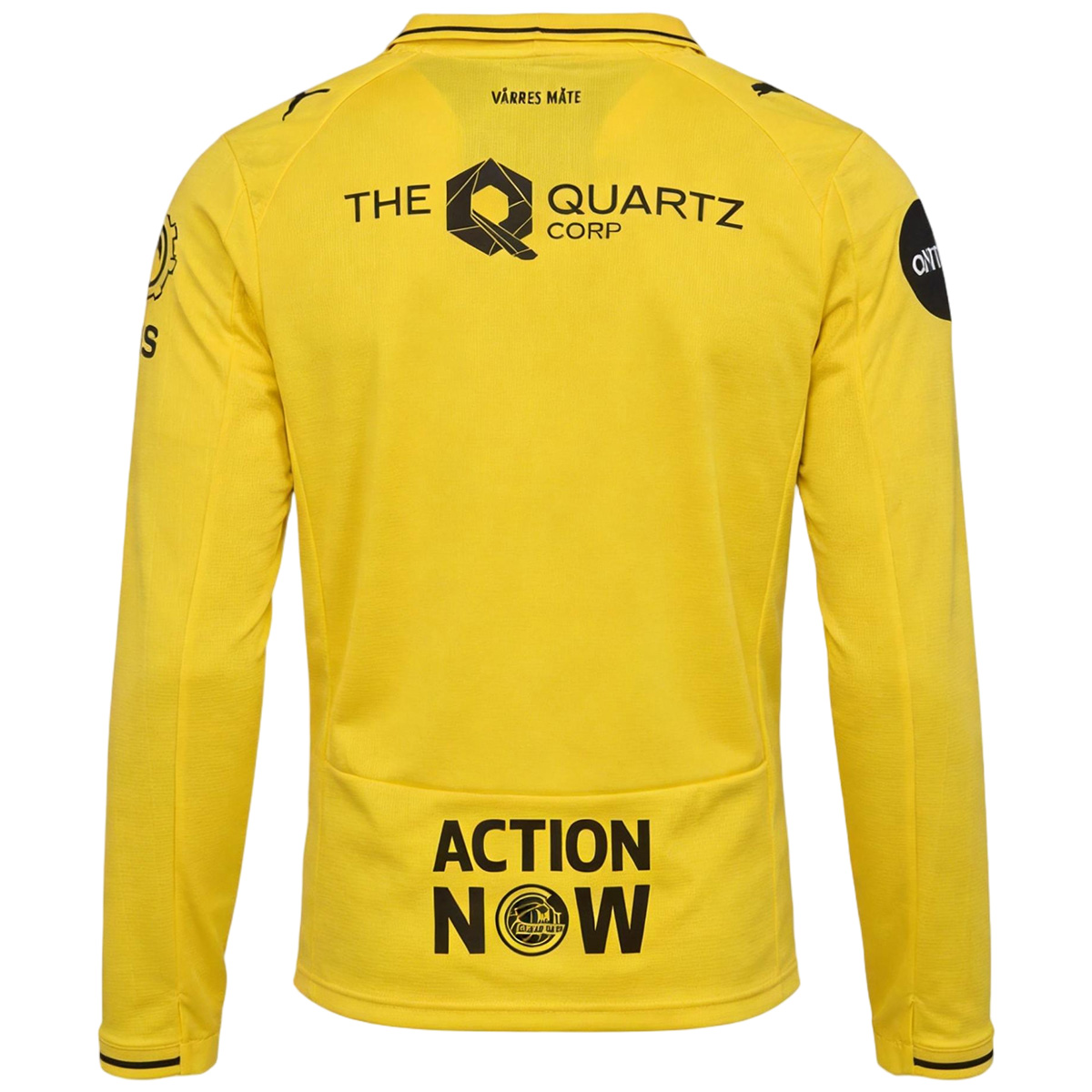 Mens FK Bodø/Glimt Long Sleeve Home Jersey 2026 Mens FK Bodø/Glimt Long Sleeve Home Jersey 2026 rear view