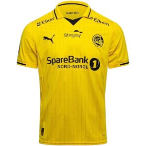 Mens FK Bodø/Glimt Home Jersey 2026 front view in vibrant yellow