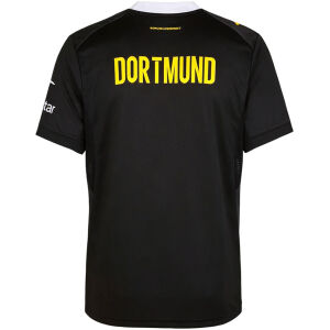 Mens Borussia Dortmund Away Jersey 2026/27 rear view showing authentic team styling