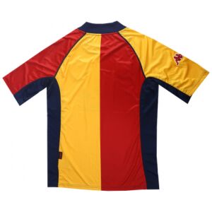 Mens Roma Retro Third Jersey 2001/02 rear view showing authentic team styling
