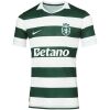 Mens Sporting CP Home Jersey 2026/27 front view showing green and white hoops