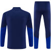 Mens Colombia Half-zip Royal Blue Training Kit Suit 2026 rear view of shirt and shorts