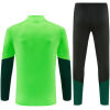 Mens Mexico Half-zip Green Training Kit Suit 2026 rear view of shirt and shorts