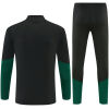 Mens Mexico Half-zip Black Training Kit Suit 2026 rear view of shirt and shorts