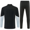 Mens Inter Miami Half-zip Black Training Kit Suit 2026/27 rear view of shirt and shorts