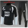 Kids Inter Miami Half-zip Black Training Kit Suit 2026/27 front view