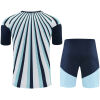 Mens Argentina Camo Blue/White Training Kit 2026 Mens Argentina Camo Blue/White Training Kit Kit 2026 rear view of shirt and shorts