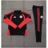 Kids Ajax Half-zip Black Training Kit Suit 2026/27 rear view of shirt and shorts