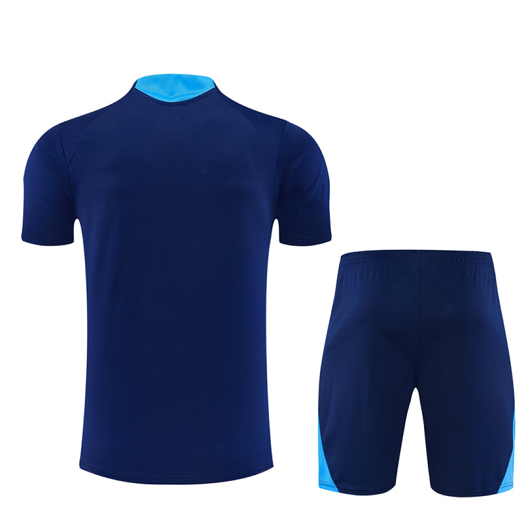 Mens PSV Eindhoven Royal Blue Training Kit 2026/27 Mens PSV Eindhoven Royal Blue Training Kit Kit 2026/27 rear view of shirt and shorts