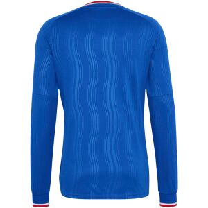 Mens Manchester United Long Sleeve Away Jersey 2026/27 rear view showing authentic team styling