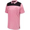 Mens Sunderland AFC Away Jersey 2026/27 rose pink shirt front view with black chest yoke